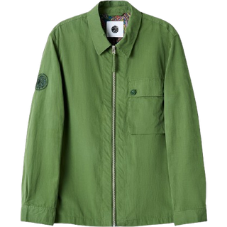 Pretty Green Feltham Overshirt Khaki