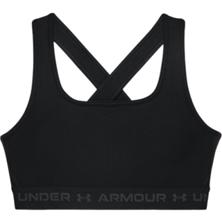 Under Armour Crossback Mid Sports Bras Women - Black, Grey, Size XXL - black