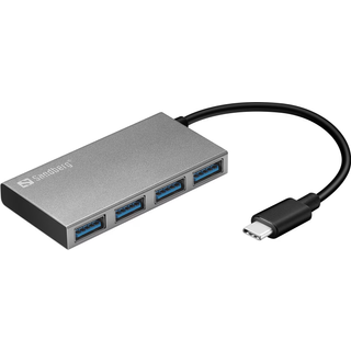 USB-C to 4 xUSB 3.0 Pocket Hub