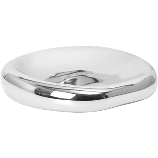 Ferm Living Bellure Skål Ø17 Cm Sølv - Dekorative Accessories Stentøj Silver - 1104272106