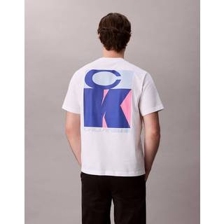 Bold Logo Graphic Relaxed T-Shirt - White - S