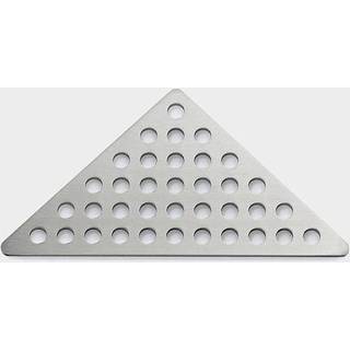 Unidrain Classicline Rist Hjørne Classic Børstet stål