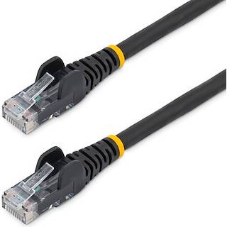 10M LSZH CAT6 ETHERNET CABLE - SNAGLESS UTP PATCH CORD BLACK CABL
