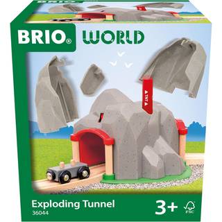 Brio World - 36044 Exploding Tunnel | Leget?jstog til b?rn i alderen 3 ?r og op