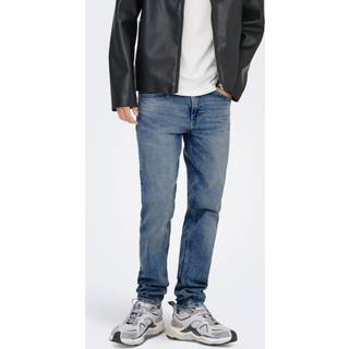 Only & Sons Loom Slim Fit Medium Blue Denim