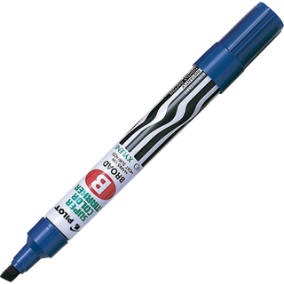 Marker Super Color skrå 2,5-4,5mm blå, Pilot SCA-B-L,12stk