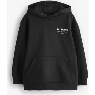 smALLSAINTS smALLSAINTS Black/Textured Oversized Underground Pullover Hoodie