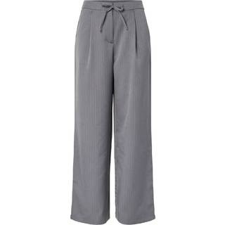 Pieces Bukser - Falka - Grey Pinstripe
