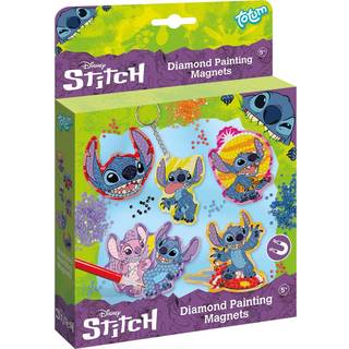 Disney Stitch Diamond Painting Magneter – kreativt hobbyset til børn