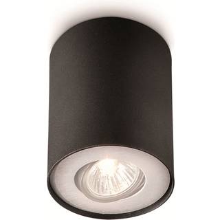 PILLAR single spot black 1x50W 230V