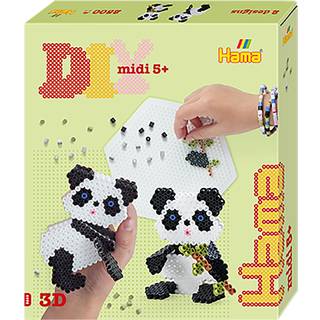Hama midi gaveæske 3D panda