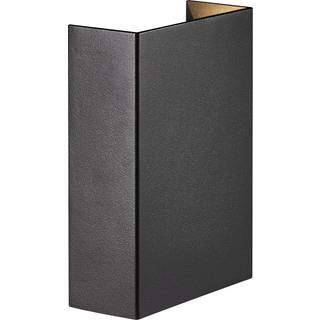 Nordlux Fold 10 Væglampe Seaside Sort