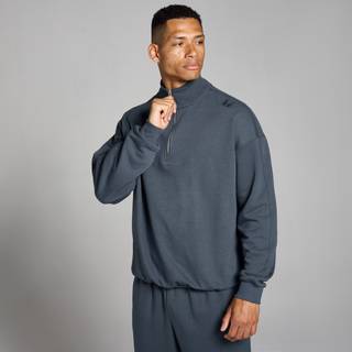 MP Tempo 1/4 Zip til mænd – Midnight - S - Grå