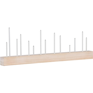 Kungsberget bordlampe 77x24cm MDF hvid