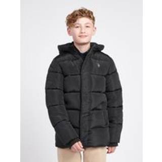 U.S. POLO ASSN. Drenge Tyk Pufferjakke Sort