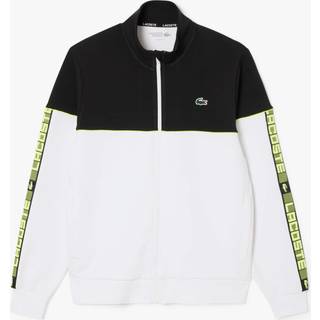 Lacoste Grid Tape Track Top, Hvid - 5/L