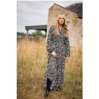 Lts Tall Brown Floral Print Tea Dress 22 Lts | Tall Women's Floral Dresses