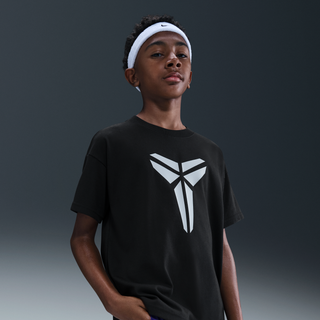 Kobe Dri-FIT Max90-T-shirt til større børn - sort - L