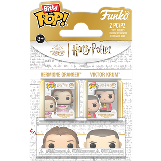 Harry Potter Bitty POP! Vinyl Figure 2-Pack Hermione & Krum 2,5 cm
