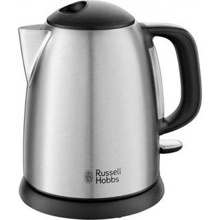 Russell Hobbs Elkedel Adventure 24991-70 - Mat sort/børstet rustfrit stål - 2400 W
