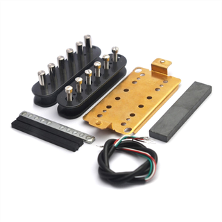 HBC Pickup DIY-sæt - Cupronickel-bundplade/4C-kabel-pickup-sæt 52 mm