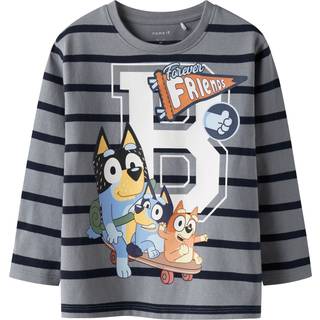 Bluey Top Med Lange Ærmer