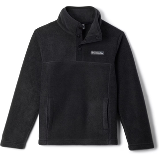 Columbia Kid's Steens Mtn II 1/4 Snap Fleece Pull-Over Fleecesweatere Børn størrelse XS farve sort