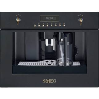 Smeg 60 cm indbygget kaffemaskine antracit