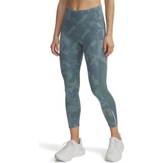 Under Armour Launch Ankle Print Running Tights Women - Blue Grey, Size L - blue_grey