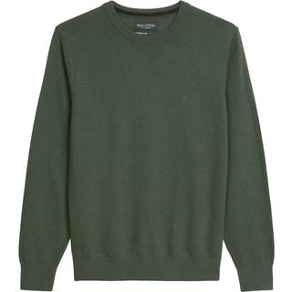 Marc O'Polo Herren Pullover grün unifarben
