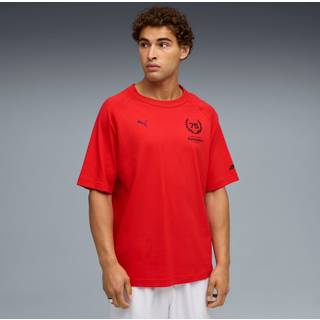 PUMA F1Â® 75yrs Relaxed Tee Men, Clothing, Pop Red, S