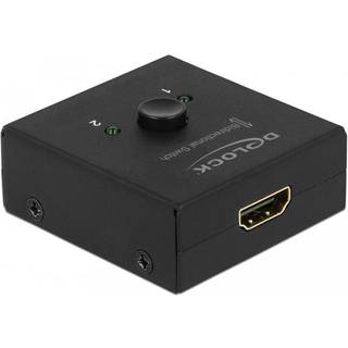 Delock Hdmi Switch 2-1 Bidirectional 4k 60hz Compact