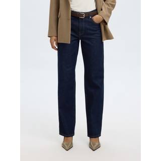 Mid-taljet Straight Fit Jeans