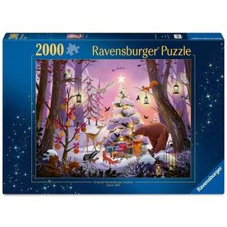 Ravensburger Puslespil 2000 brikker - Julefantasi
