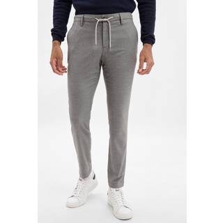 Alberto Herren Hose grau Slim Fit