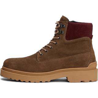 Suede Cleat Lace-Up Boots