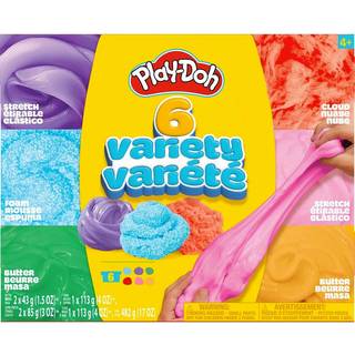 Play-Doh Duftende Slime – kreativt 6-pakningssæt til sanseleg