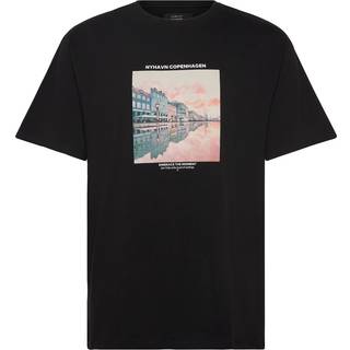 RAINY COPENHAGEN ORGANIC T-SHIRT - Black