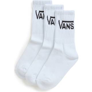 Vans Børn Klassisk Tre Par Crew Strømper Hvid