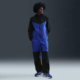 Oversized Nike Tech-bukser i vævet materiale til mænd - blå - L