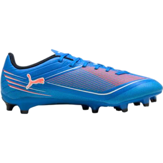 PUMA ULTRA 6 PLAY FG/AG Football Boots Youth, Shoes, Ultra Blue/White/Glowing Red, 38.5