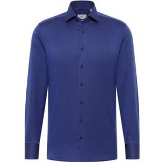 SLIM FIT Shirt in dark blue structured