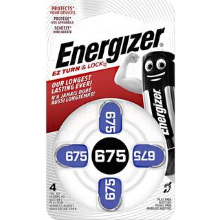 Energizer Høreapparat 675 Batterier (4 Stk. Pakning)