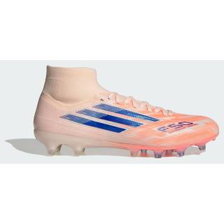 F50 Sparkfusion Pro Firm Ground/Artificial Grass støvler - Bliss Orange / Lucid Blue / Beam Orange - 40 2/3
