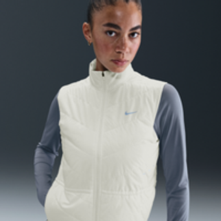 Nike Swift Therma-FIT-løbevest til kvinder - hvid - XL (EU 48-50)