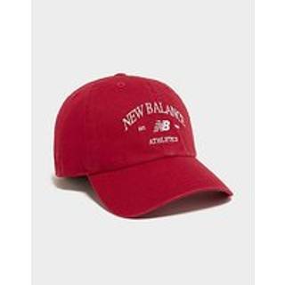 New Balance Clean Up Graphic Cap, Rød - One Size