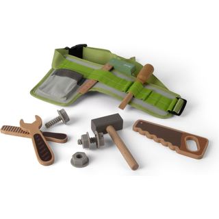 Dantoy Værktøjsbælte Wood In Gift Box