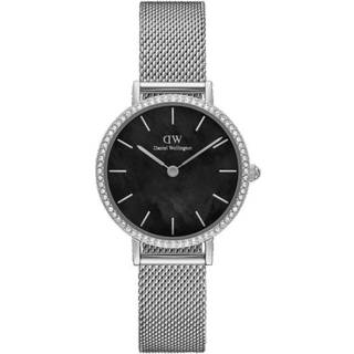 Daniel Wellington DW00100661 Damenuhr Petite Lumine Bezel Sterling Black 28mm 3ATM