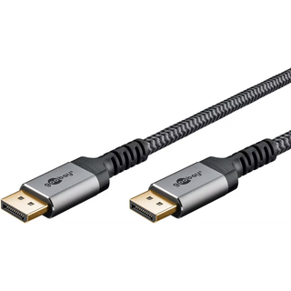 Pro Displayport 1.2 - HDMI 2.0 Sleeved - 5m - Sort