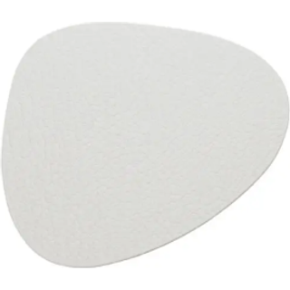 LindDNA ølbrik - Glass mat curve (white/bull)